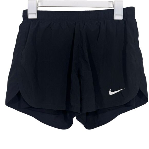 Nike Dri-Fit Black Lined Activewear Shorts - Picture 1 of 4